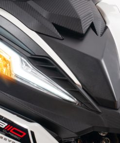 Alternative view of MOTOCICLETA CARABELA SEMIAUTOMATICA MODELO HUNTER 110CC 4 TIEMPOS